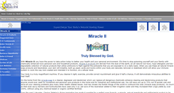 Desktop Screenshot of miracleii-4u.com